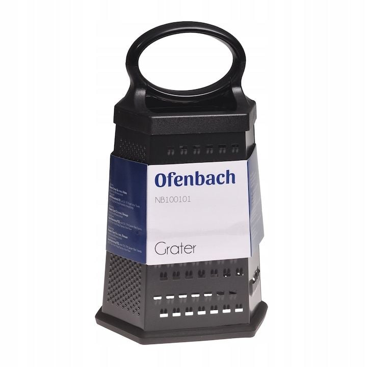 Razatoare Engros Ofenbach , din inox, antiderapant, cu maner confortabil, negru