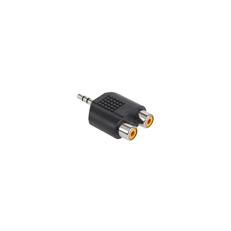 Adaptor JAC 3,5 Tata ST - 2 X RCA Mama Engros