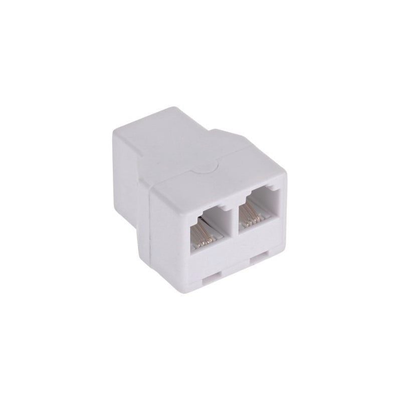 Adaptor prelungitor telefonic mama - 2 x mama 6p-4c Engros