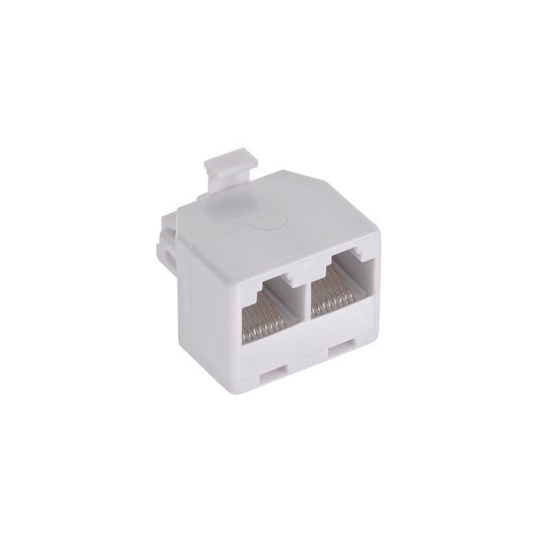 Adaptor prelungitor telefonic tata - 2 x mama 6p-4c Engros