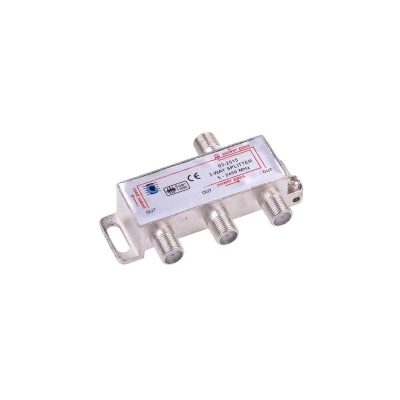 Spliter TV cu 3 iesiri si Frecventa 5-2450MHZ Engros