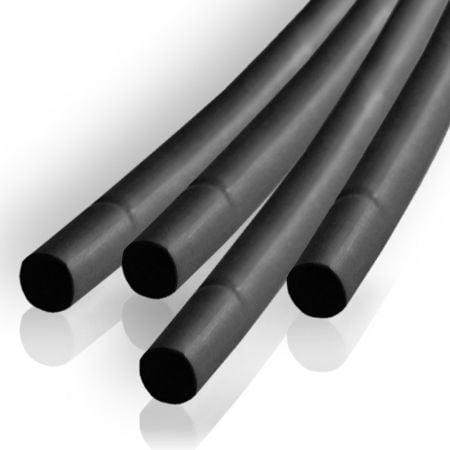 Tub Termocontractant Negru 3,5mm x100cm 10buc/set Engros