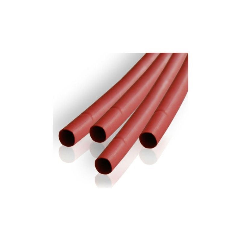 Tub Termocontractant Rosu 14mm x 100cm 10buc/set Engros