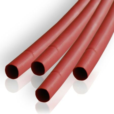 Tub Termocontractant Rosu 2,5mm x100cm 10buc/set Engros
