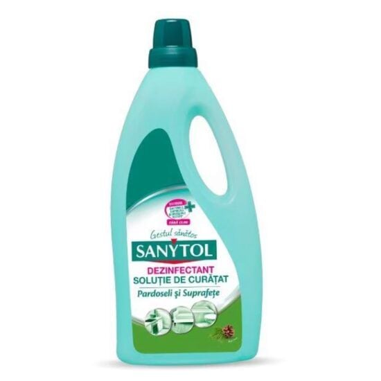 Solutie dezinfectanta universala Sanytol pentru pardoseli si suprafete Pin, 1L Engros