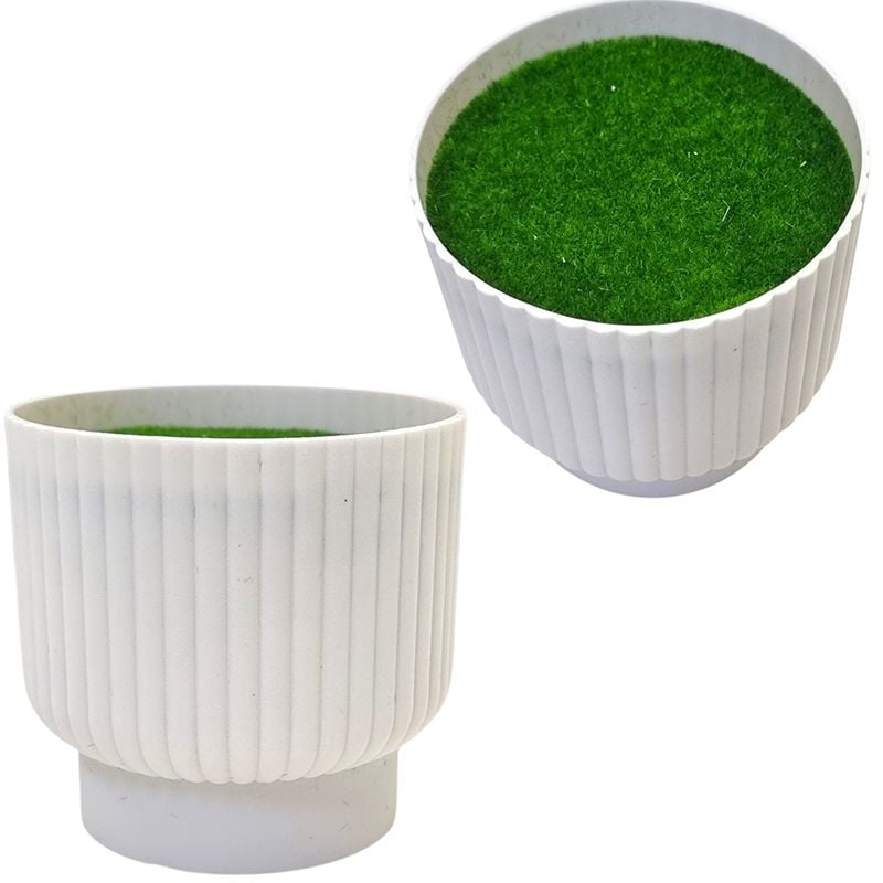 Ghiveci de plastic pentru flori, engros 9 x 9 cm