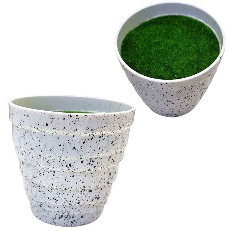 Ghiveci de plastic pentru flori, engros 9 x 9 cm