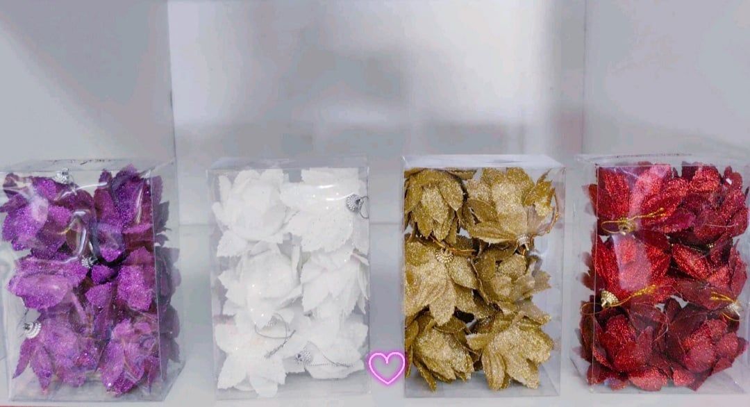 Set 6 globuri Crăciun engros 6cm