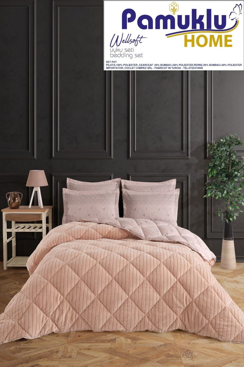 SET DE PAT COCOLINO PAMUKLU HOME PIERSICA