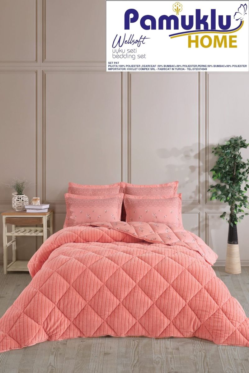 SET DE PAT COCOLINO PAMUKLU HOME