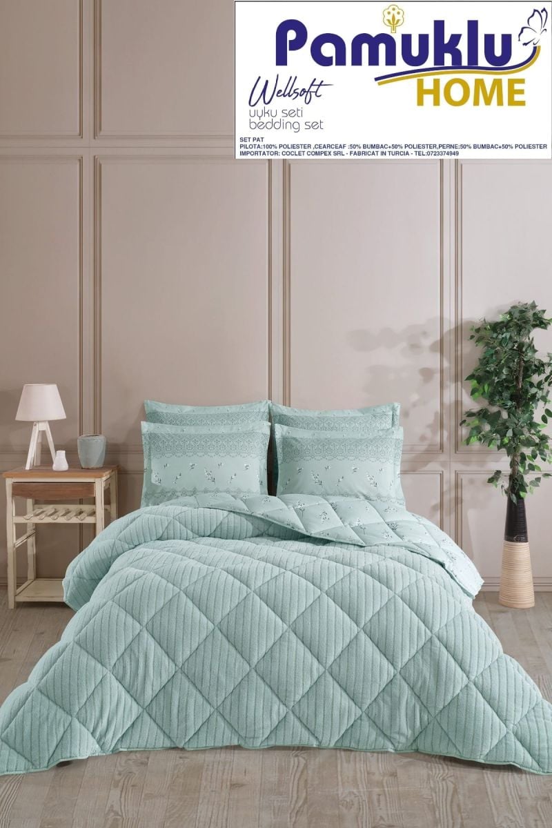 SET DE PAT COCOLINO PAMUKLU HOME