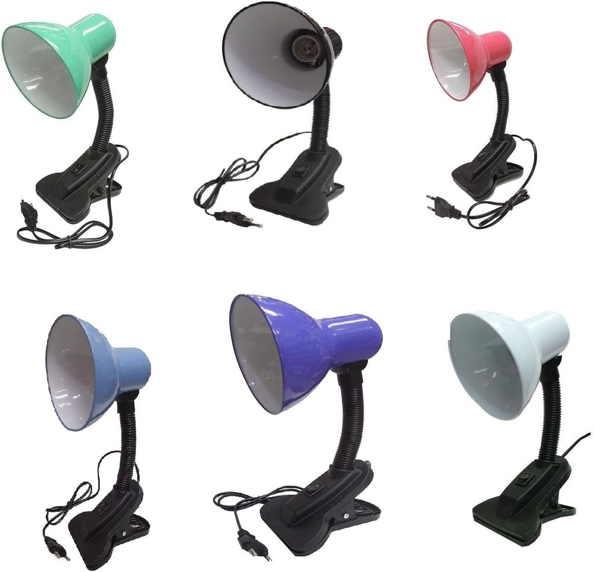 Lampa de birou Engros, flexibila, cu cleste agatare