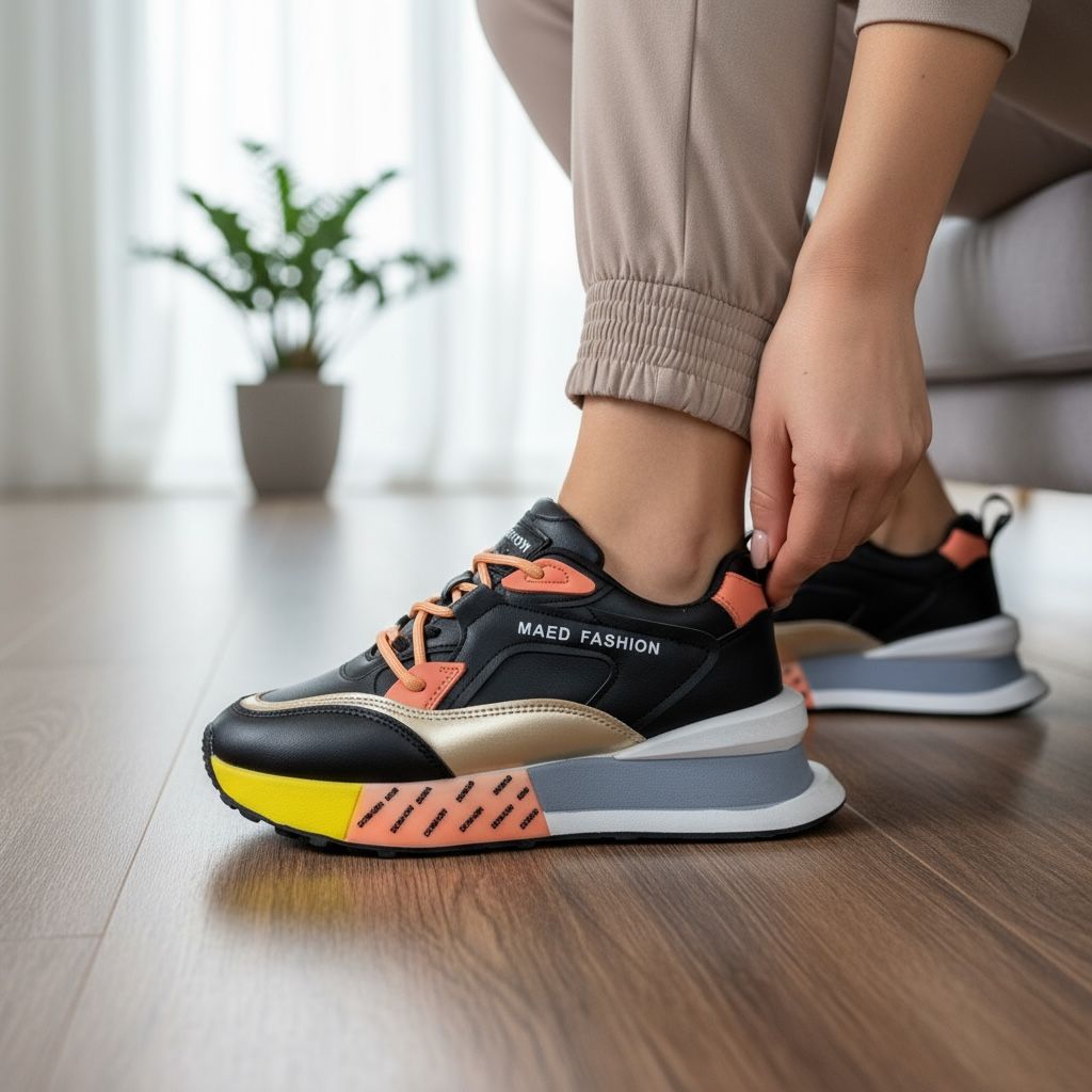 Adidasi dama casual negri CL2312