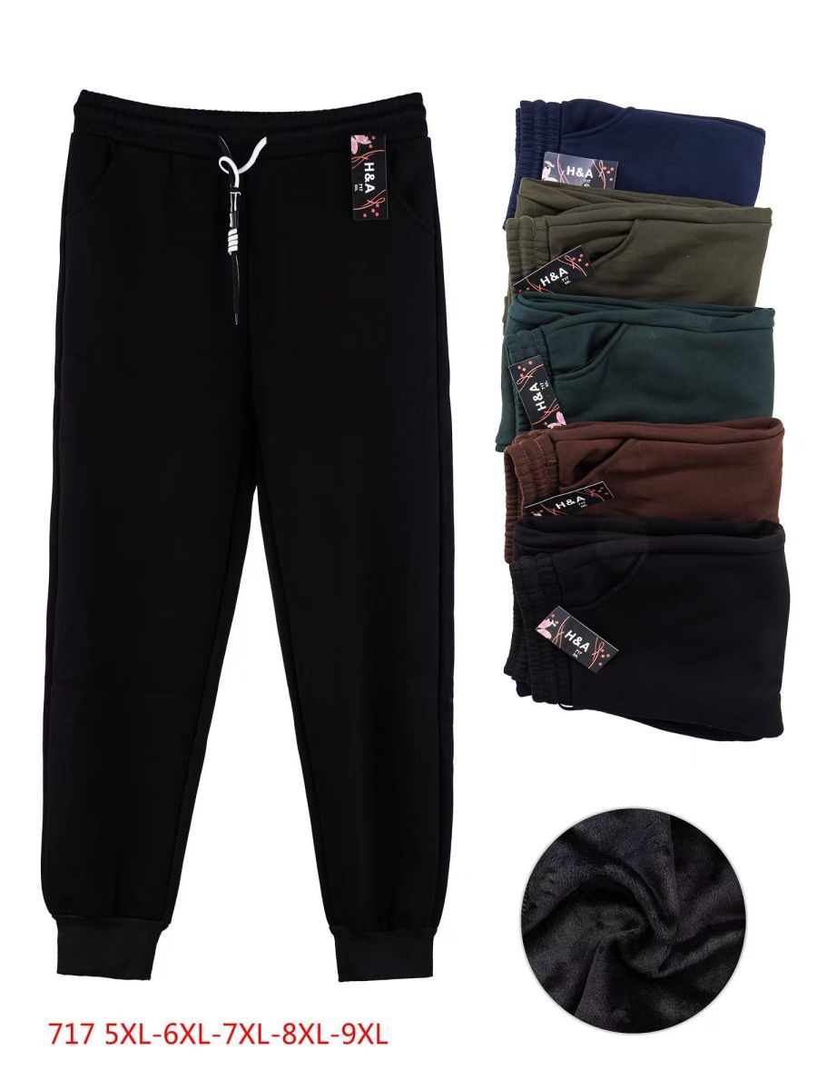 Pantaloni bumbac VATUIT Engros pentru femei, cu manseta ,seria batal