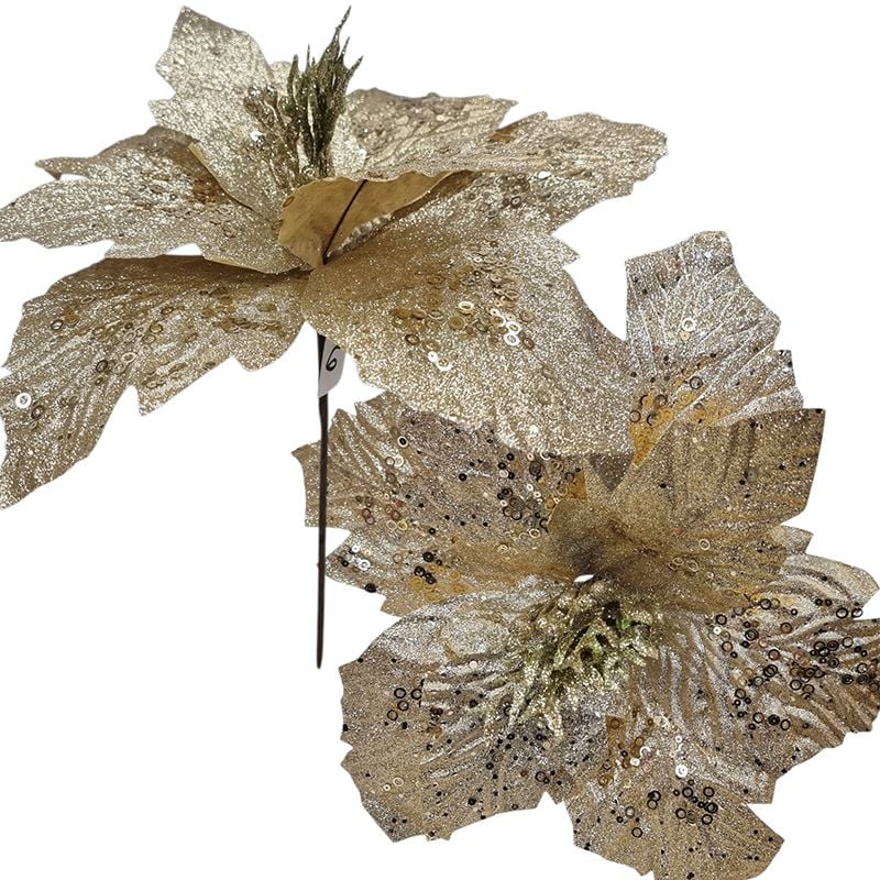 Decoratiune pentru brad Craciunita engros 50 cm