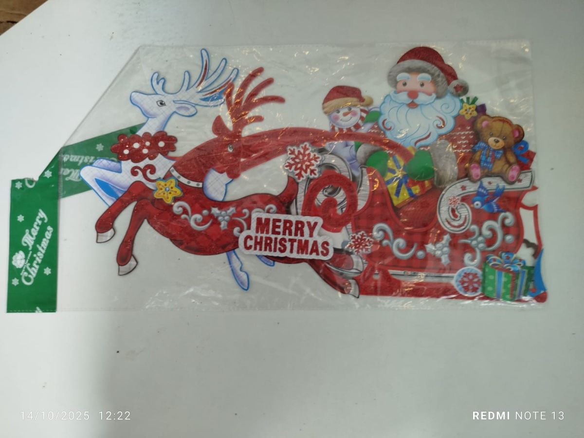 Decorațiuni de Crăciun engros stickere 50x25cm
