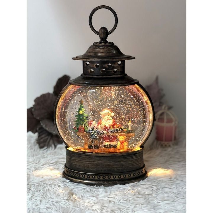 Felinar decorativ Craciun engros 26 cm