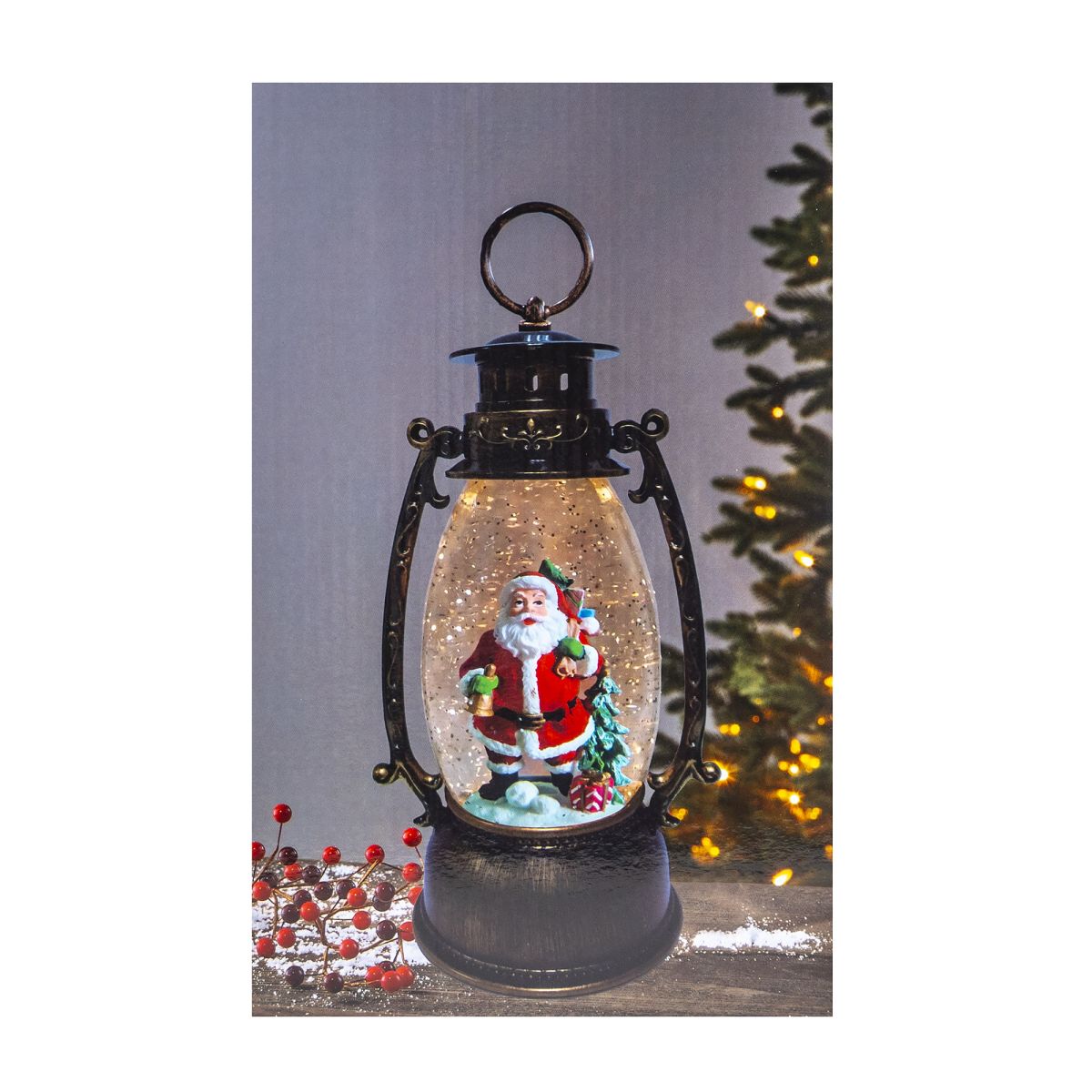 Felinar decorativ Craciun engros 30 cm