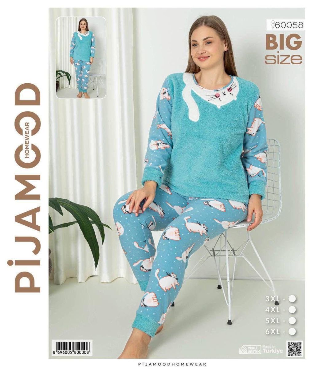 Pijamale batal polar/cocolino Engros pentru dama, Pijamood