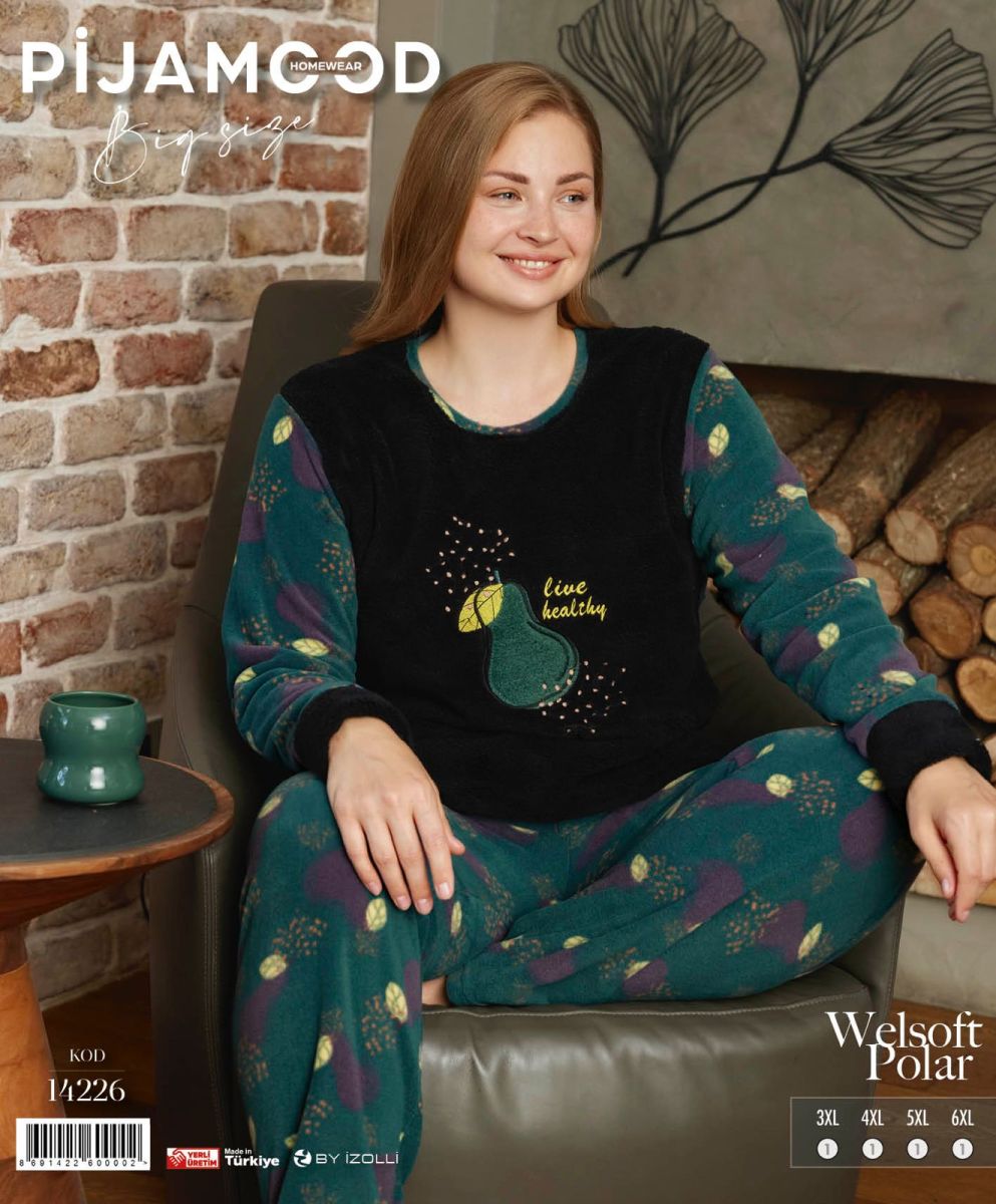 Pijamale batal polar/cocolino Engros pentru dama, Pijamood