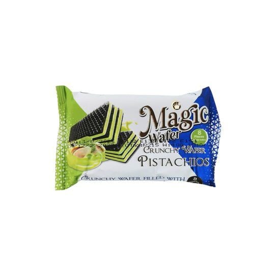Napolitană crocantă MAGIC cu cacao și cremă de fistic, 40 g Engros