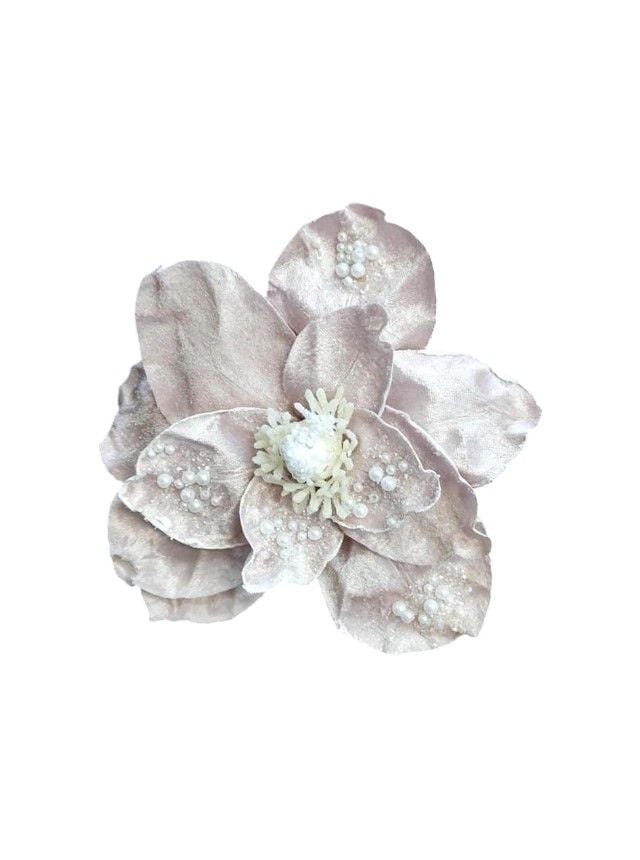 Flori artificiale Engros fir, decor Craciun – material textil, cu sclipici