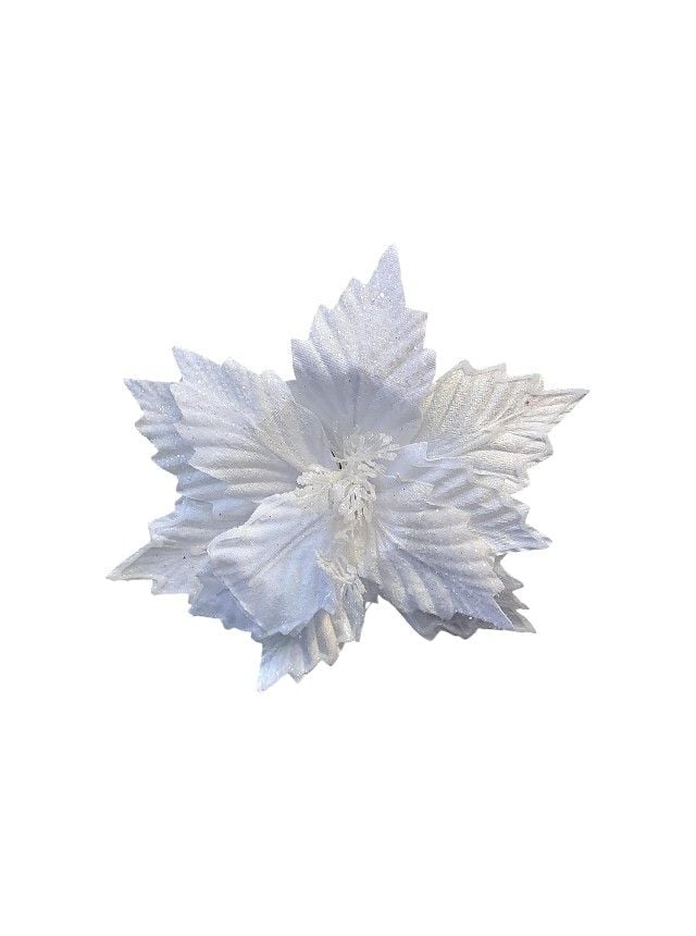 Flori artificiale Engros fir, decor Craciun – material textil, cu sclipici