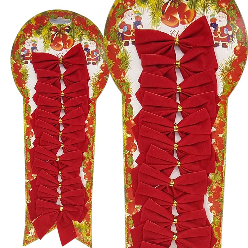 Set fundite catifelate pentru decoratiuni, 12/buc pe set, 8 x 8 cm