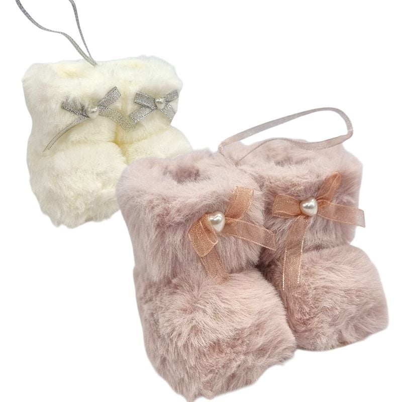 Decoratiune pentru ornamente, sau pentru Brad, 24 de botosei in set, culori in poze