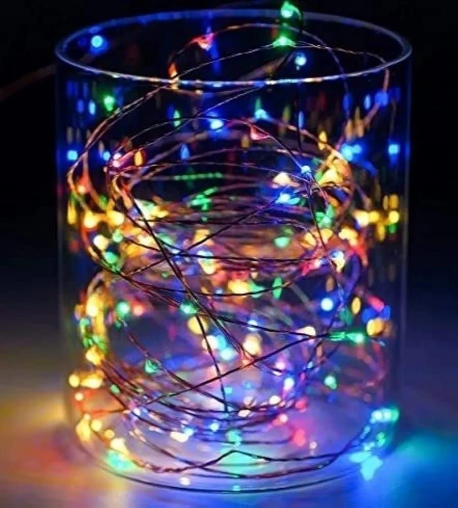 Luminițe LED colorate cu baterie engros 3m