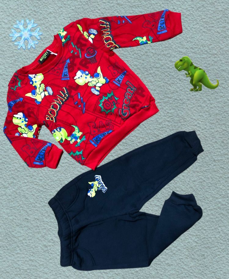 COMPLEU baiat bumbac, gros - vatuit, 12-36 luni, 5/set engros