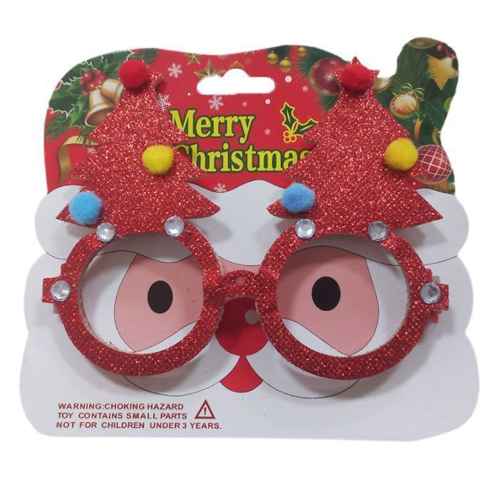 ​ Rame ochelari de Craciun, decoratiuni de Craciun, multicolor, engros