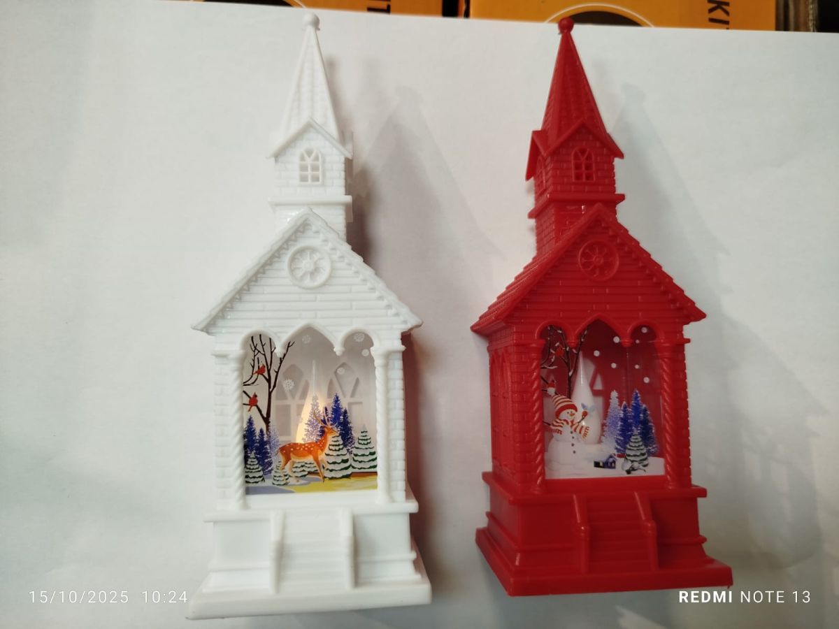 Set 12 Felinari Crăciun engros 16cm