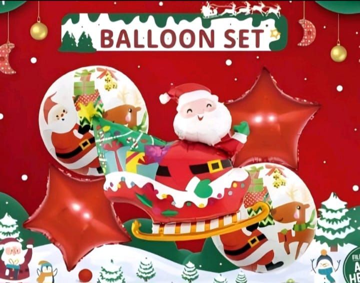 SET 5 BALOANE ORNAMENT CRACIUN ENGROS