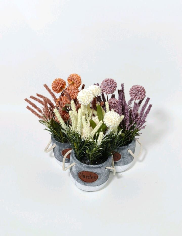 FLORI ARTIFICIALE GHIVECI 10*27CM ENGROS