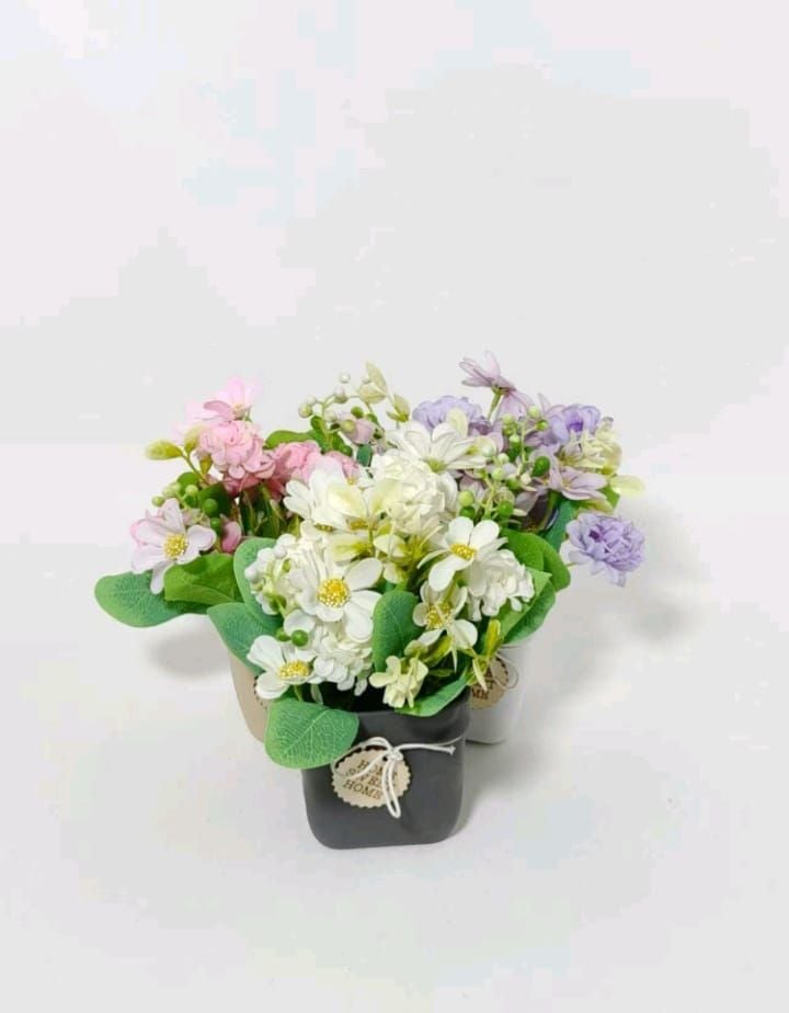 FLORI ARTIFICIALE GHIVECI 9*20CM ENGROS