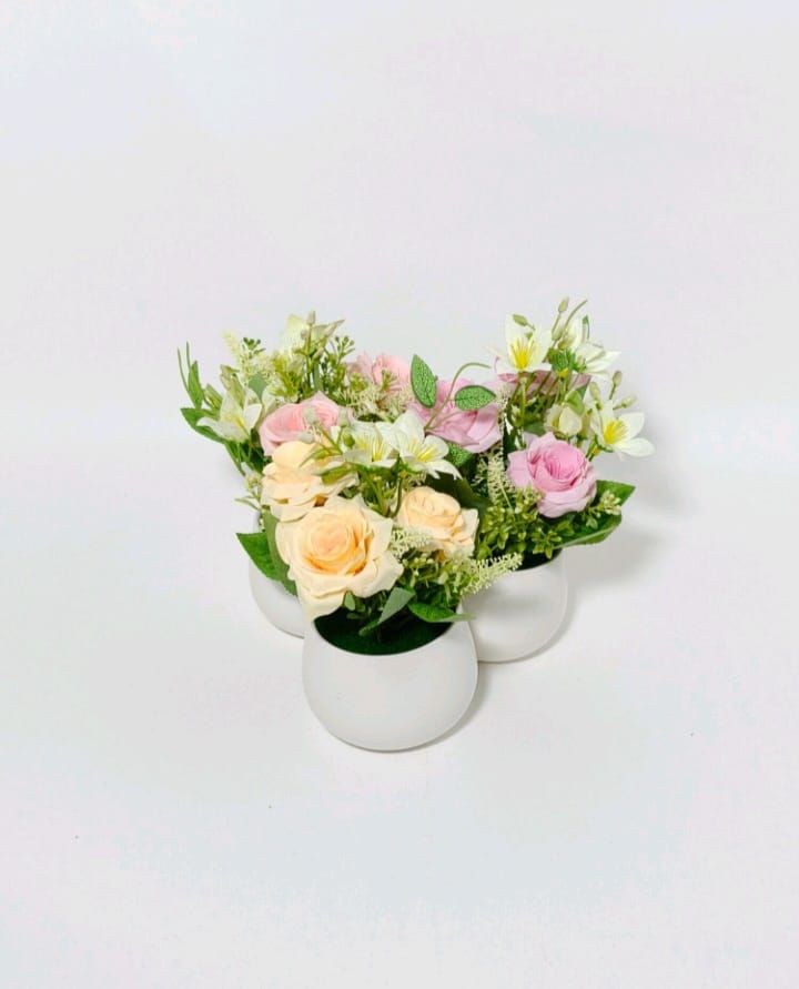 FLORI ARTIFICIALE GHIVECI 10*21CM ENGROS