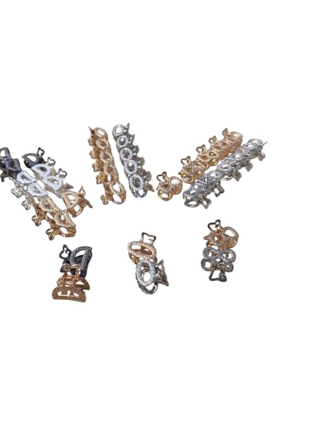 Clesti Engros pentru par, diverse culori, metal