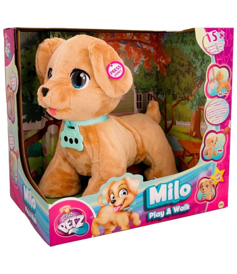 Jucarie Engros - Catelus interactiv Milo , Club Petz