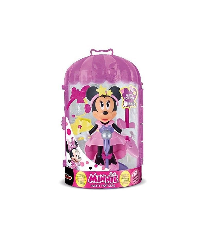 Papusa Engros cu accesorii Pop Star, Minnie - Disney Minnie Mickey