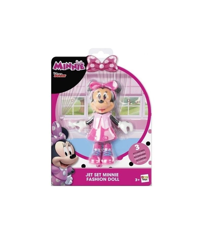 Papusa Engros fashion, Calatorie distractiva si eleganta - Disney Minnie Mickey