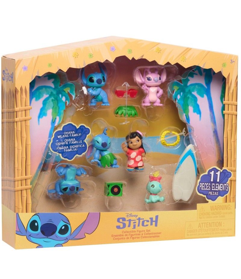 Set Engros mini-figurine si accesorii blister - Disney Stitch