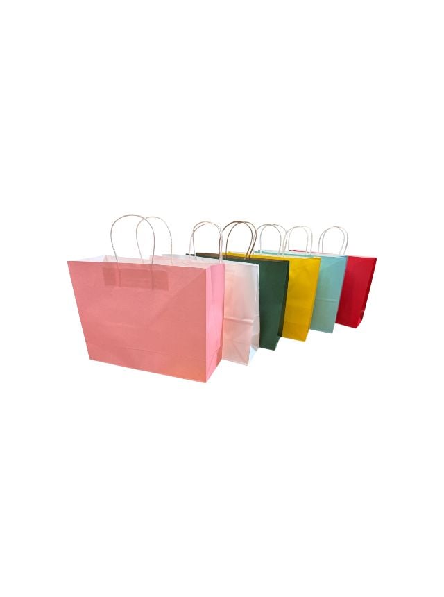Pungi de cadou Engros, din hartie, diverse modele, 25x32x11 cm