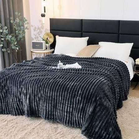 Patura Cocolino 200x230 pentru pat dublu – Microfibra 100%, textura gofrata