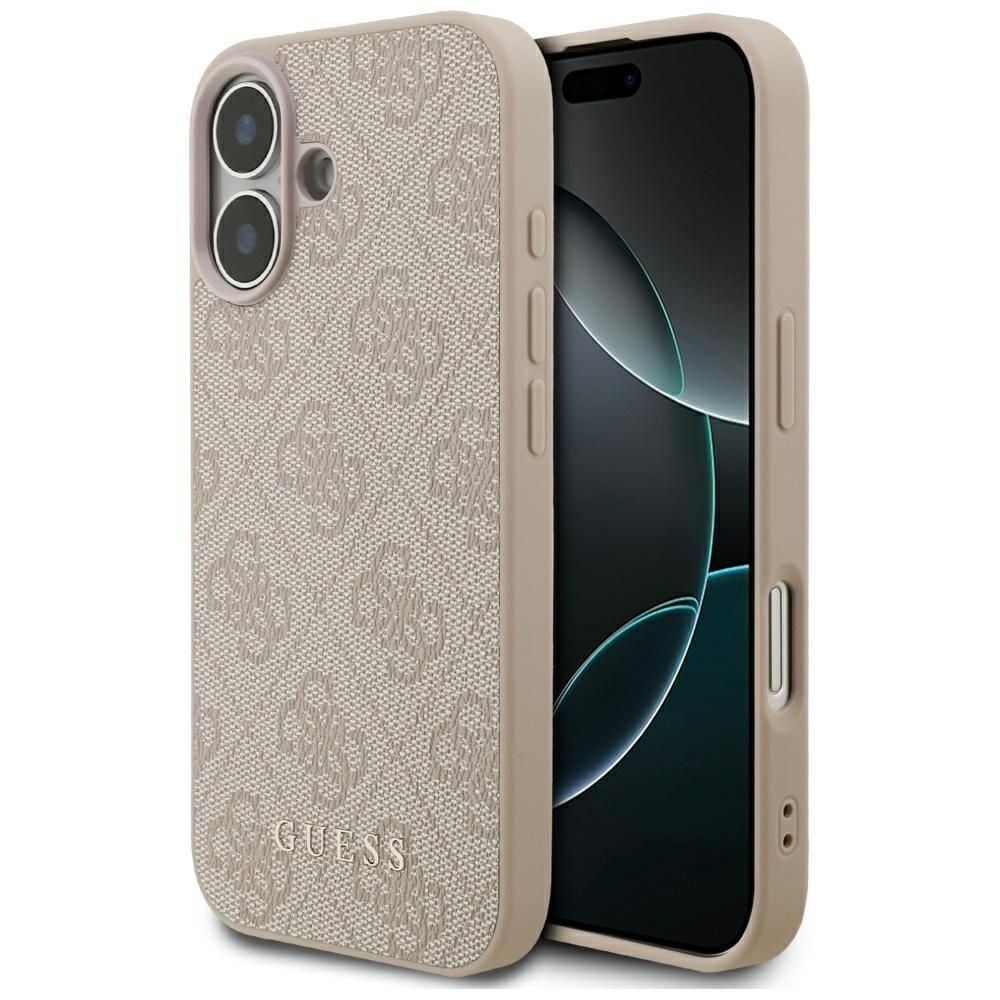 Husa Guess pentru iPhone 17, PU 4G Classic, GUHCP17SG4GFPI, Roz Engros