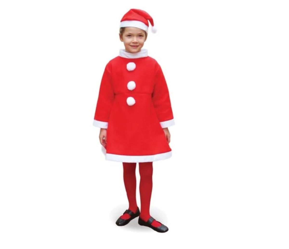 Costum moș fetita en gross Crăciun