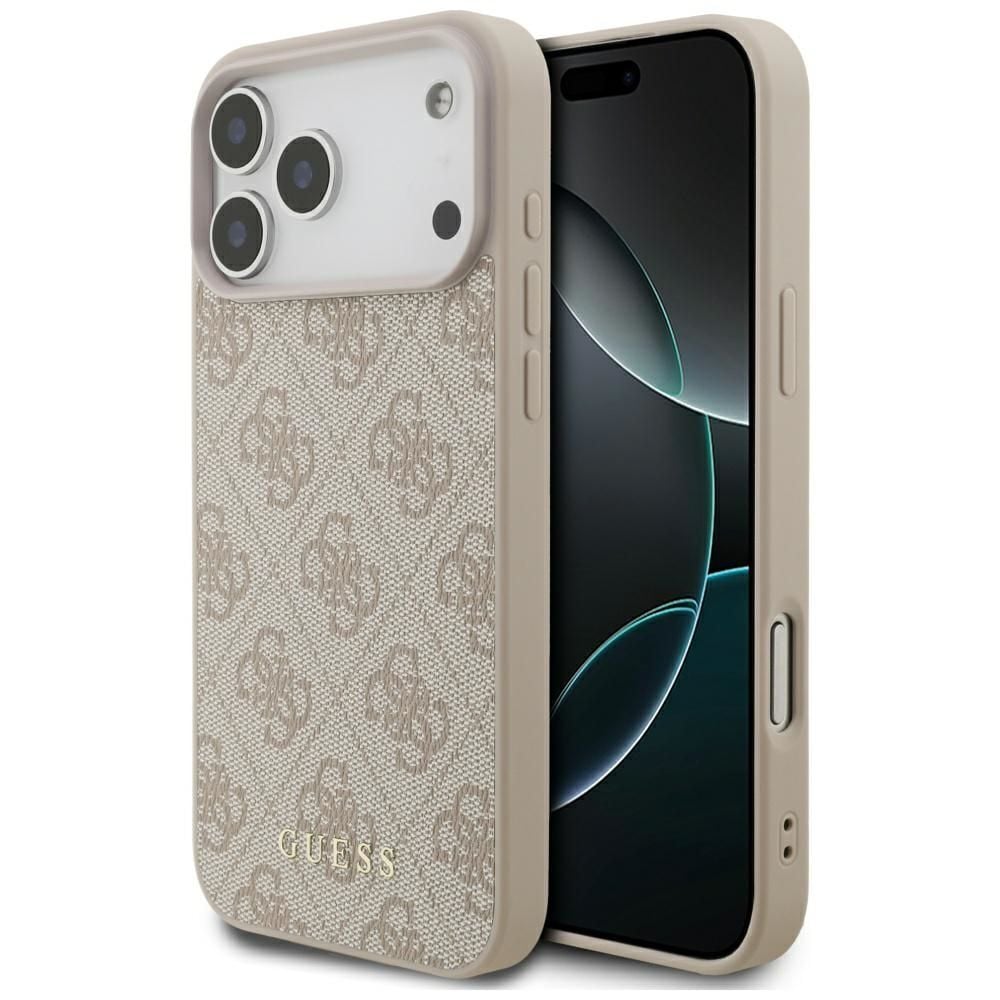 Husa Guess pentru iPhone 17 Pro Max, PU 4G Classic, GUHCP17XG4GFPI, Roz Engros