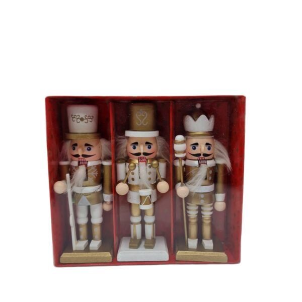 Soldat din lemn 3/set 15cm engros