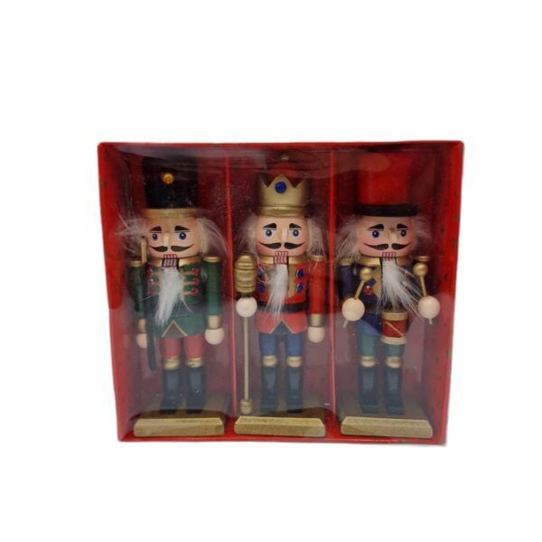 Soldat din lemn 3/set 15cm engros