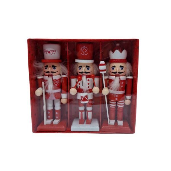 Soldat din lemn 3/set 15cm engros